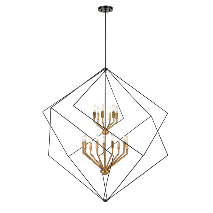 Ashoona 15 Light Foyer | DVP44949BR+EB