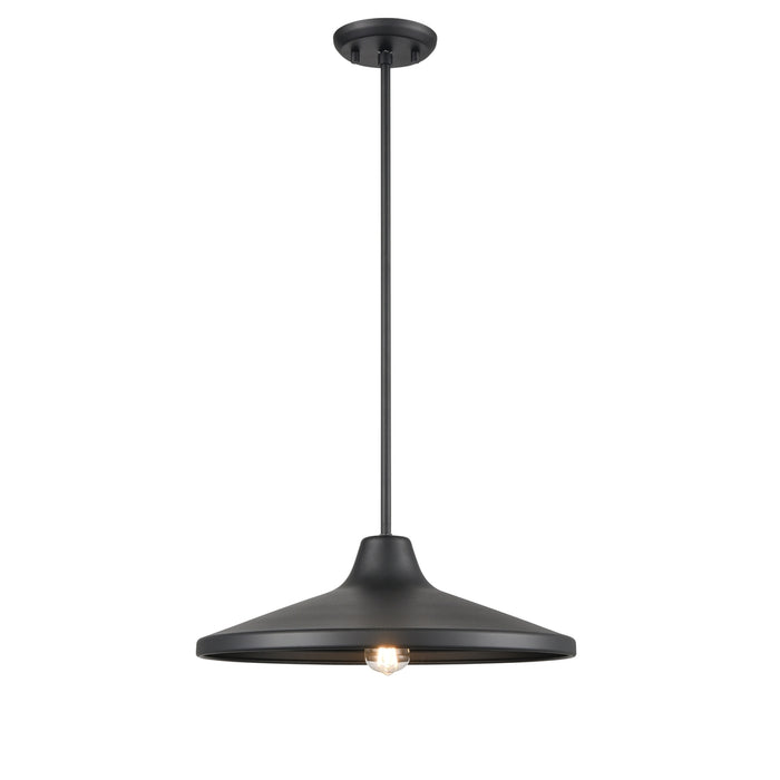 Somerset Outdoor 16 Inch Pendant | DVP45905BK