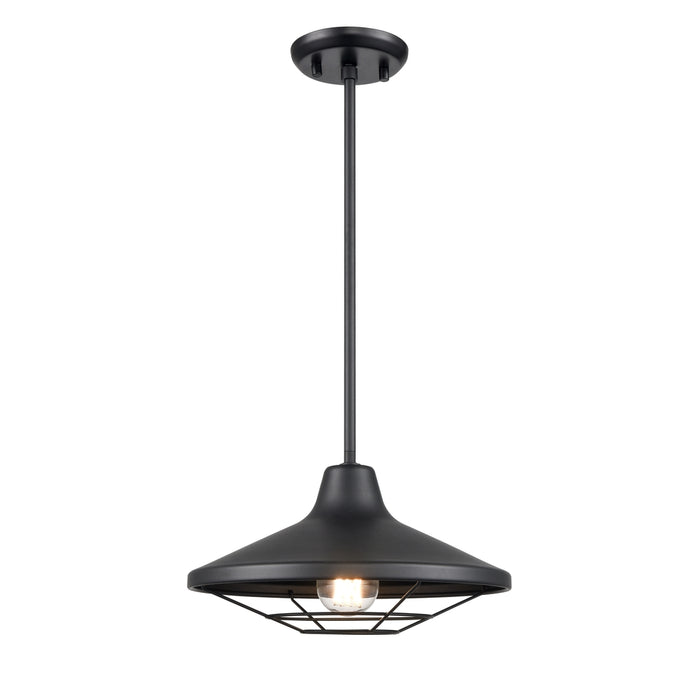 Somerset Outdoor 12 Inch Pendant | DVP45920BK