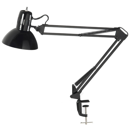 Clamp-on Task Lamp, Gloss Black | DXL334-X-BK