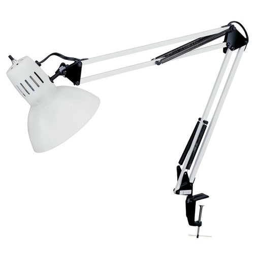 Clamp-on Task Lamp, Gloss White | DXL334-X-WH