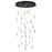Pebble-multi-tier Chandelier | E11070-122BKPG