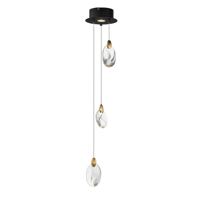 Pebble-multi-light Pendant | E11073-122BKPG