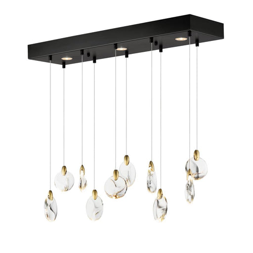 Pebble-linear Pendant | E11076-122BKPG