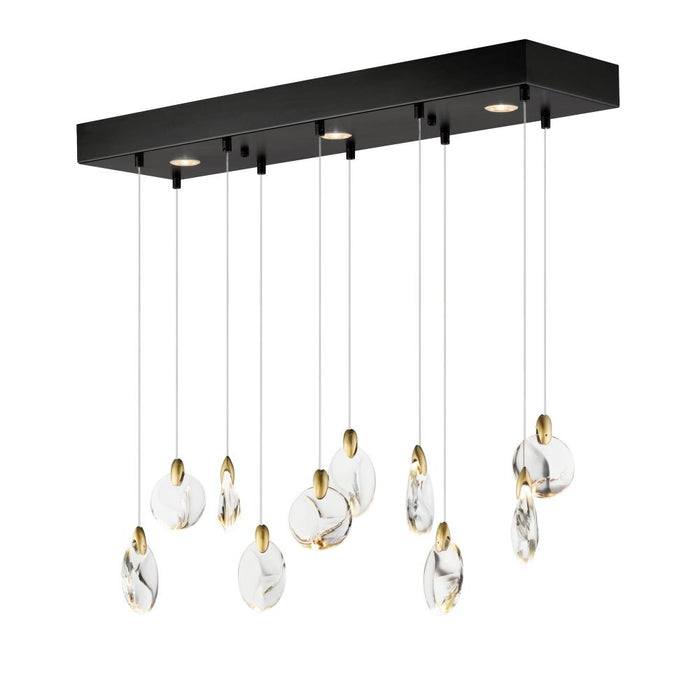 Pebble-linear Pendant | E11076-122BKPG