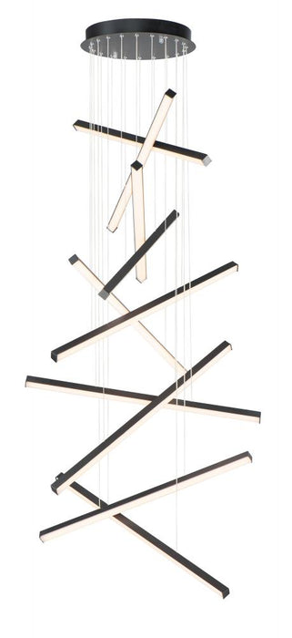 Hover-multi-light Pendant | E21378-BK