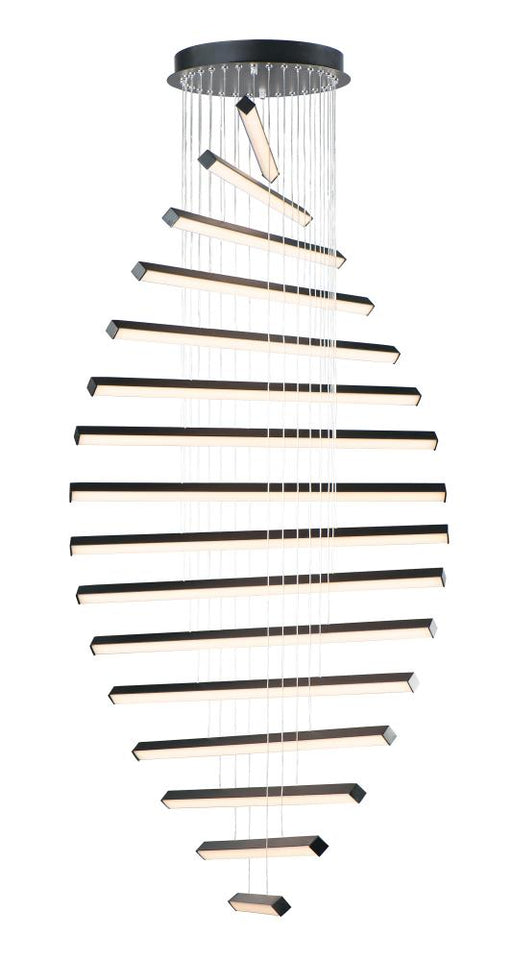 Hover-multi-light Pendant | E21379-BK