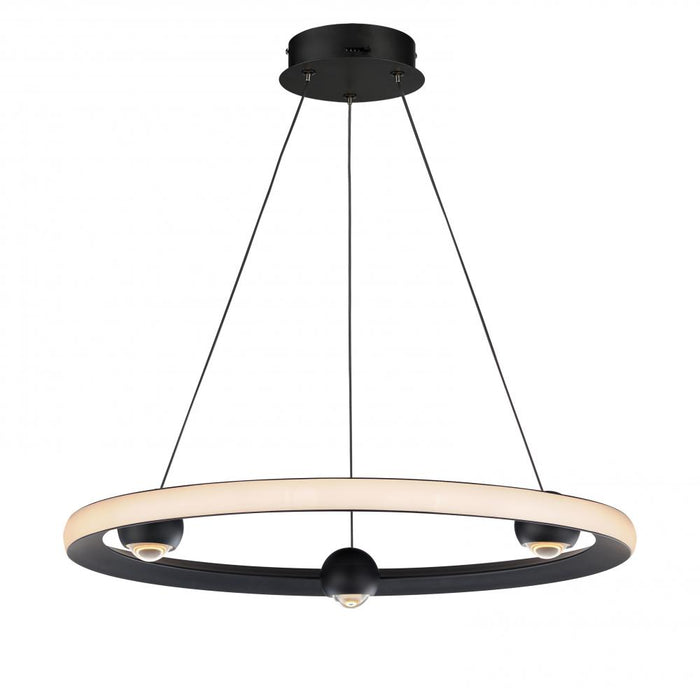 Nodes-ring Pendant | E23512-BK