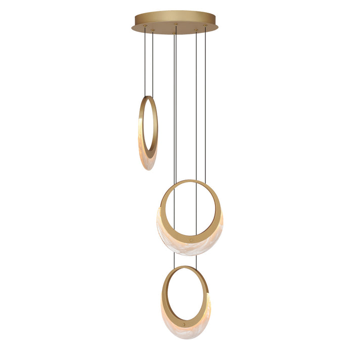 Lyra-multi-light Pendant | E23913-112GLD