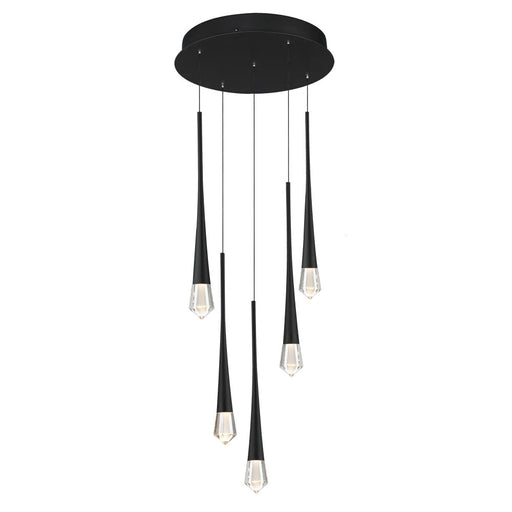 Pierce-multi-light Pendant | E24225-122BK