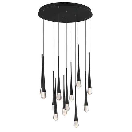 Pierce-multi-light Pendant | E24229-122BK