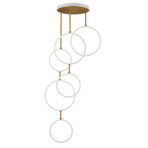 Hoopla-single Pendant | E24325-WTGLD