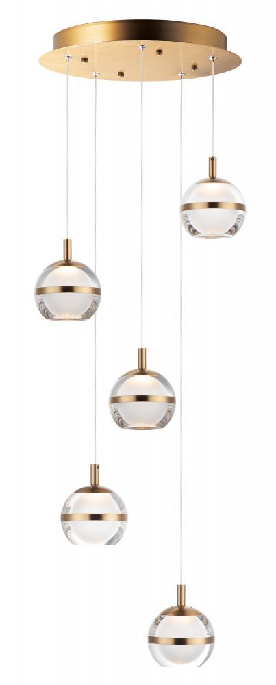 Swank-multi-light Pendant | E24595-93NAB