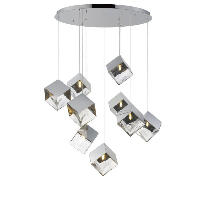 Ice Cube-multi-light Pendant | E24689-28PC