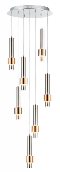 Reveal-multi-light Pendant | E24757-SNSBR