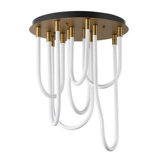 Soleil- Flush Mount Chandelier | E24987-NAB