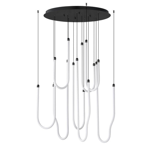 Soleil-multi-light Pendant | E24988-BK