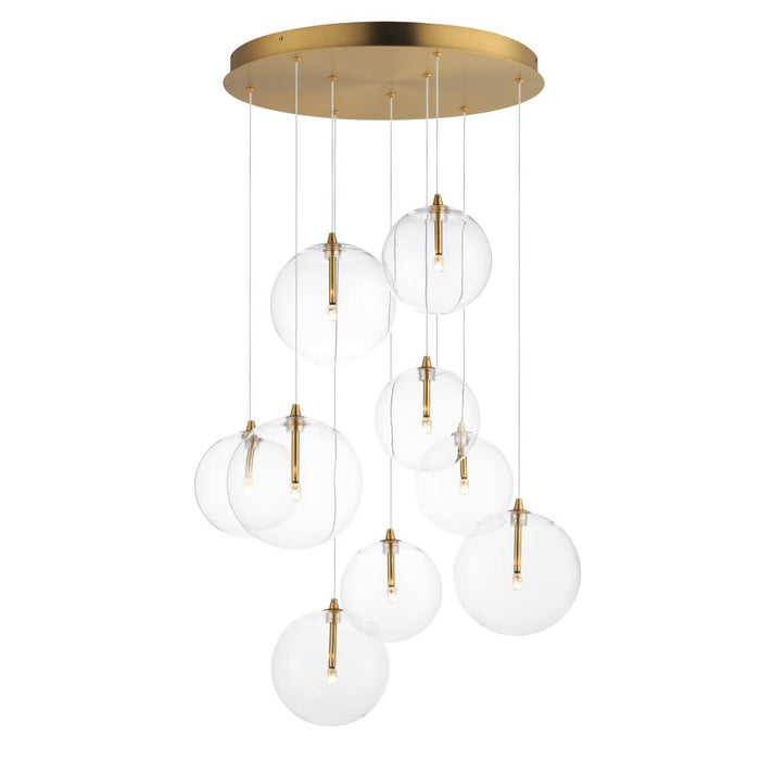 Global-multi-light Pendant | E25077-18NAB