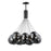Burst-multi-light Pendant | E25088-142BK