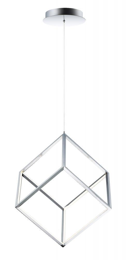 4 Square-single Pendant | E30582-PC