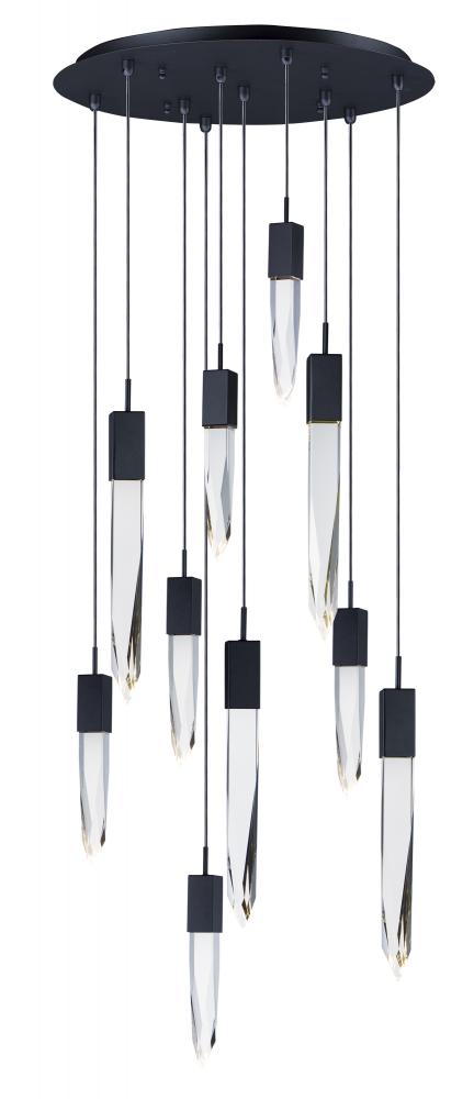 Quartz-multi-light Pendant | E31247-20BK