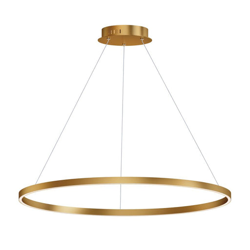 Groove 5cct-single Pendant | E52728-GLD