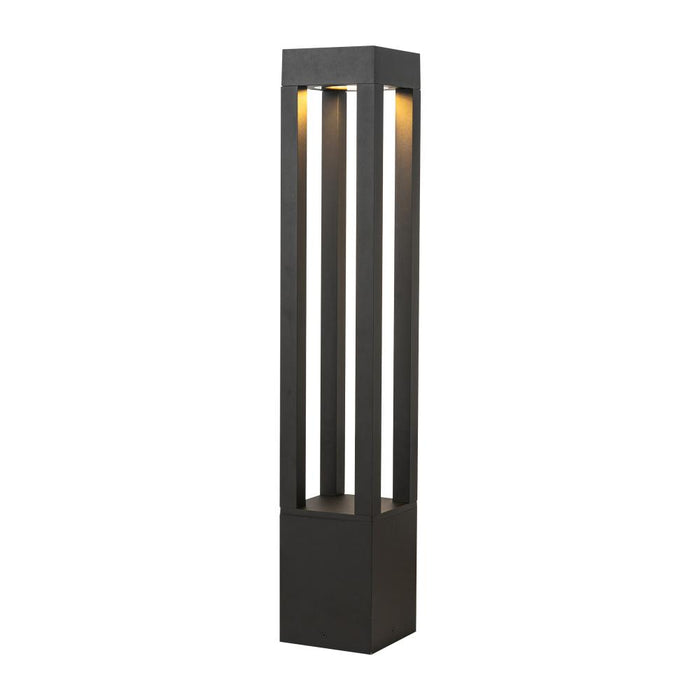 Napa 36-in Black Led Exterior Bollard | EB42936-BK-UNV