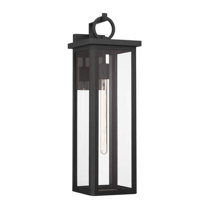 Boadie 1 Light Matte Black Outdoor Sconce | ED0811201MK