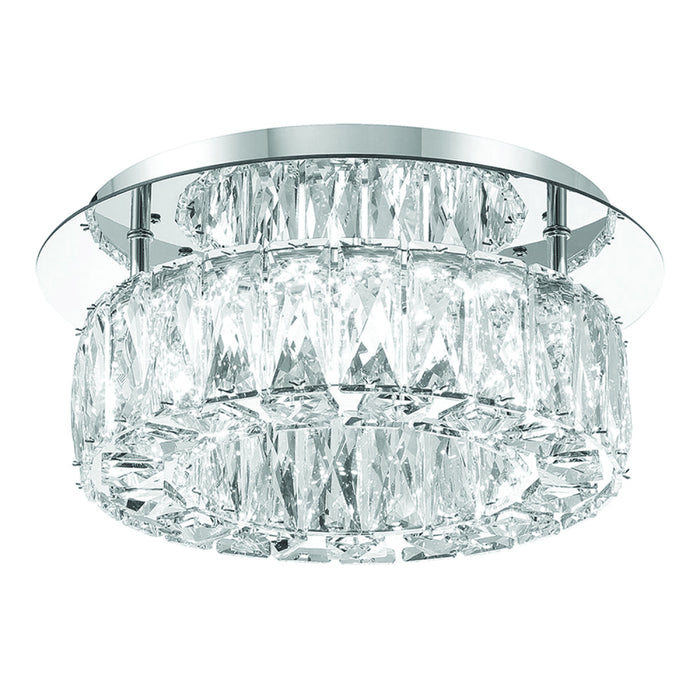 Kinsley Led Polished Chrome Flush Mount | ED3551201CH