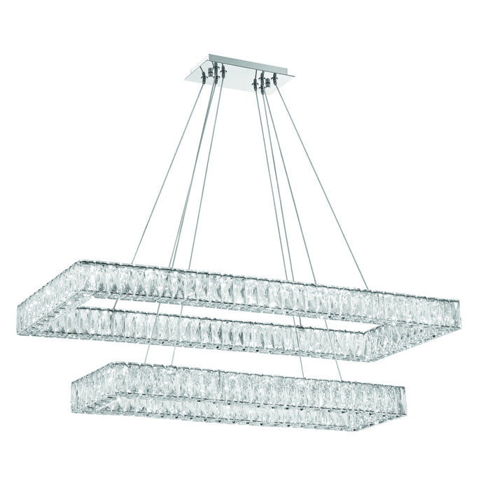 Kinsley Led Polished Chrome Chandelier | ED3564202CH