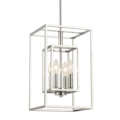 Kai 4 Light Polished Chrome Pendant | ED884114CH