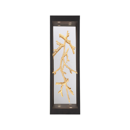 Aerie 4 Light Sconce In Black And Gold | 45699-016
