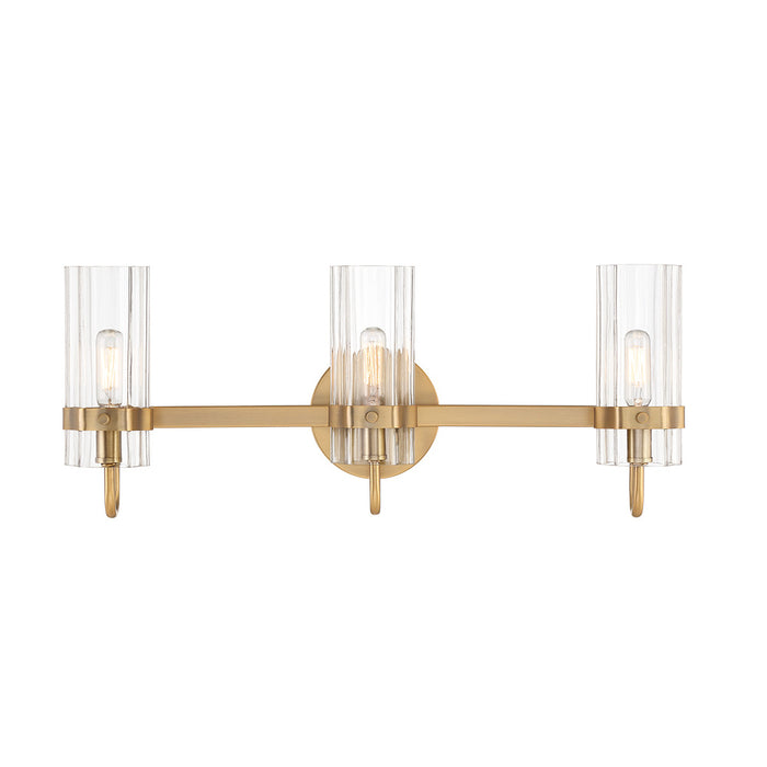 Brook,  4 Light  Vanity Brass | 45464-010
