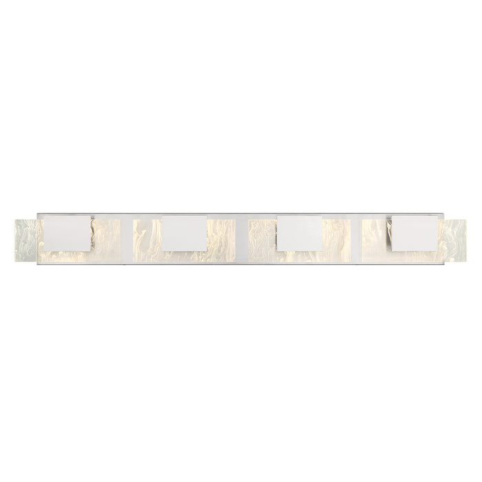 Kasha,bathbar, 4 Light ,led,nic | 45347-027