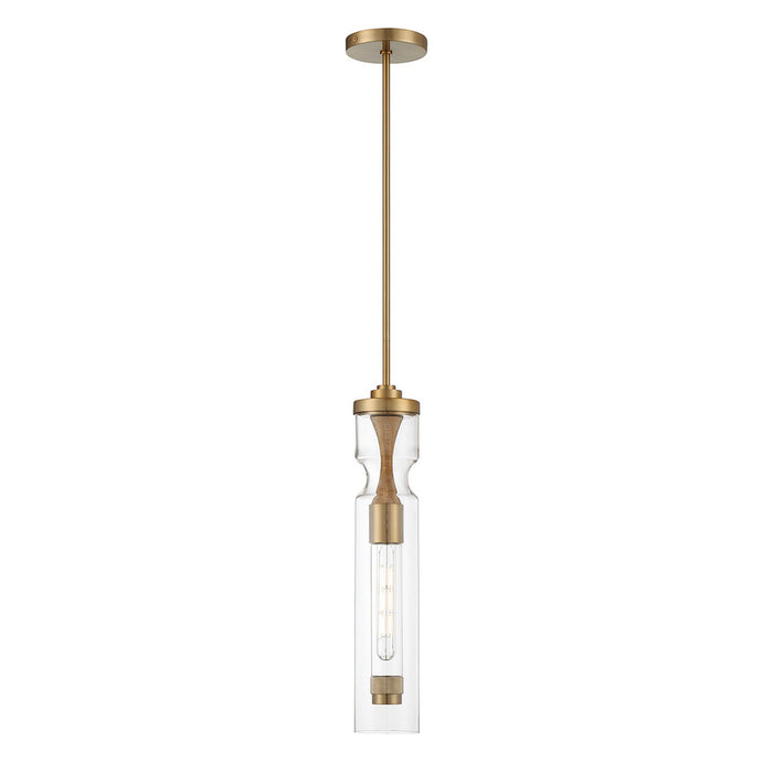 Mistero 1 Light Pendant In Brushed Gold | 46430-014