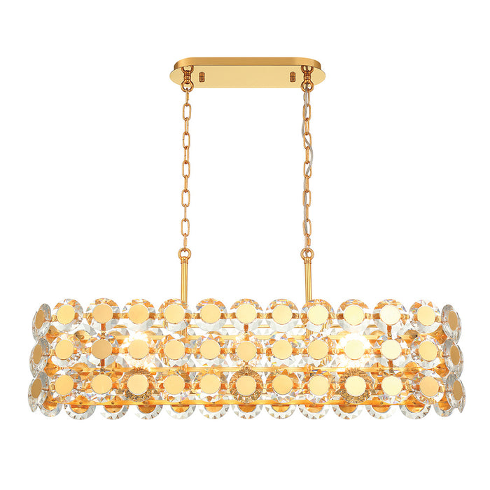 Perrene, Island Chandelier, Gd | 44287-020