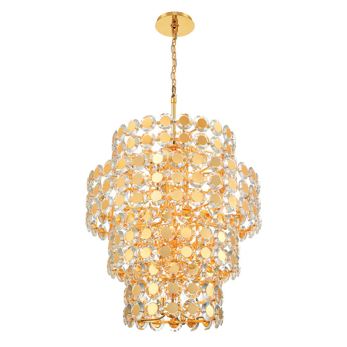 Perrene, 24lt Chandelier, Gd | 44289-028
