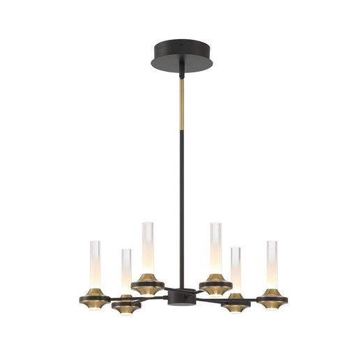 Torcia,  6 Light  Chandelier S, Blk | 45712-012