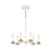 Torcia,  6 Light  Chandelier S,white | 45712-029