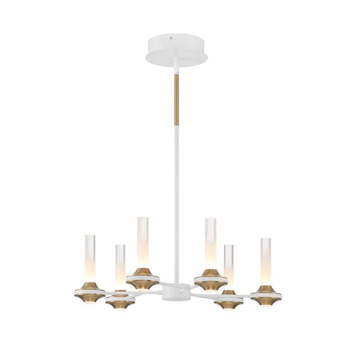 Torcia,  6 Light  Chandelier S,white | 45712-029