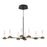 Torcia,  8 Light  Chandelier, Blk | 45714-016
