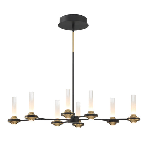 Torcia,  8 Light  Chandelier, Blk | 45714-016