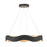 Vaughan 1 Light Chandelier In Black And Nickel | 31384-021