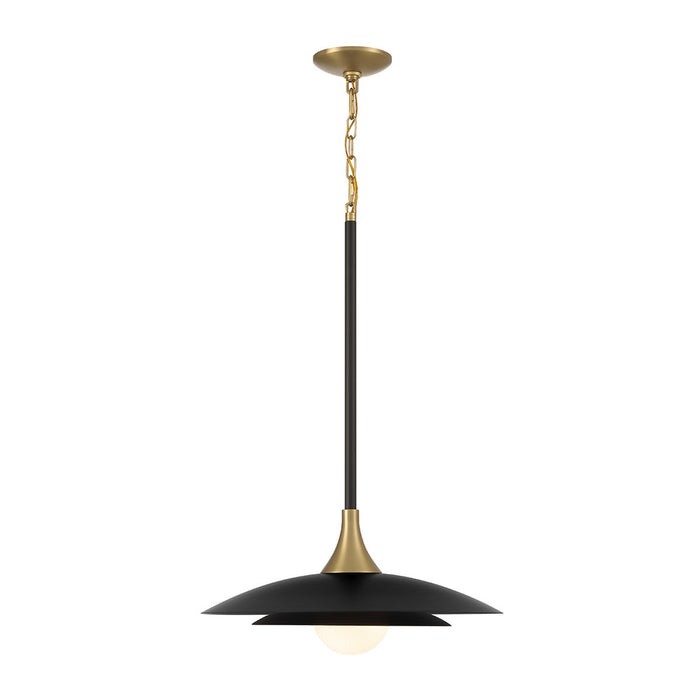 Welsh 1 Light Pendant In Black | 46441-041