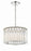 Crystorama Libby Langdon Elliot 4 Light Polished Nickel Mini Chandelier