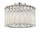 Crystorama Libby Langdon Elliot 4 Light Polished Nickel Semi Flush Mount