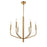  6 Light  Chandelier, Agb Finish | ELN-246C-AGB