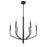  6 Light  Chandelier, Mb Finish | ELN-246C-MB