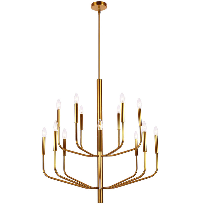  14 Light  Chandelier, Agb | ELN-3214C-AGB
