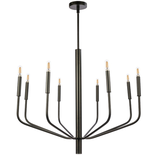  8 Light  Chandelier, Mb Finish | ELN-328C-MB